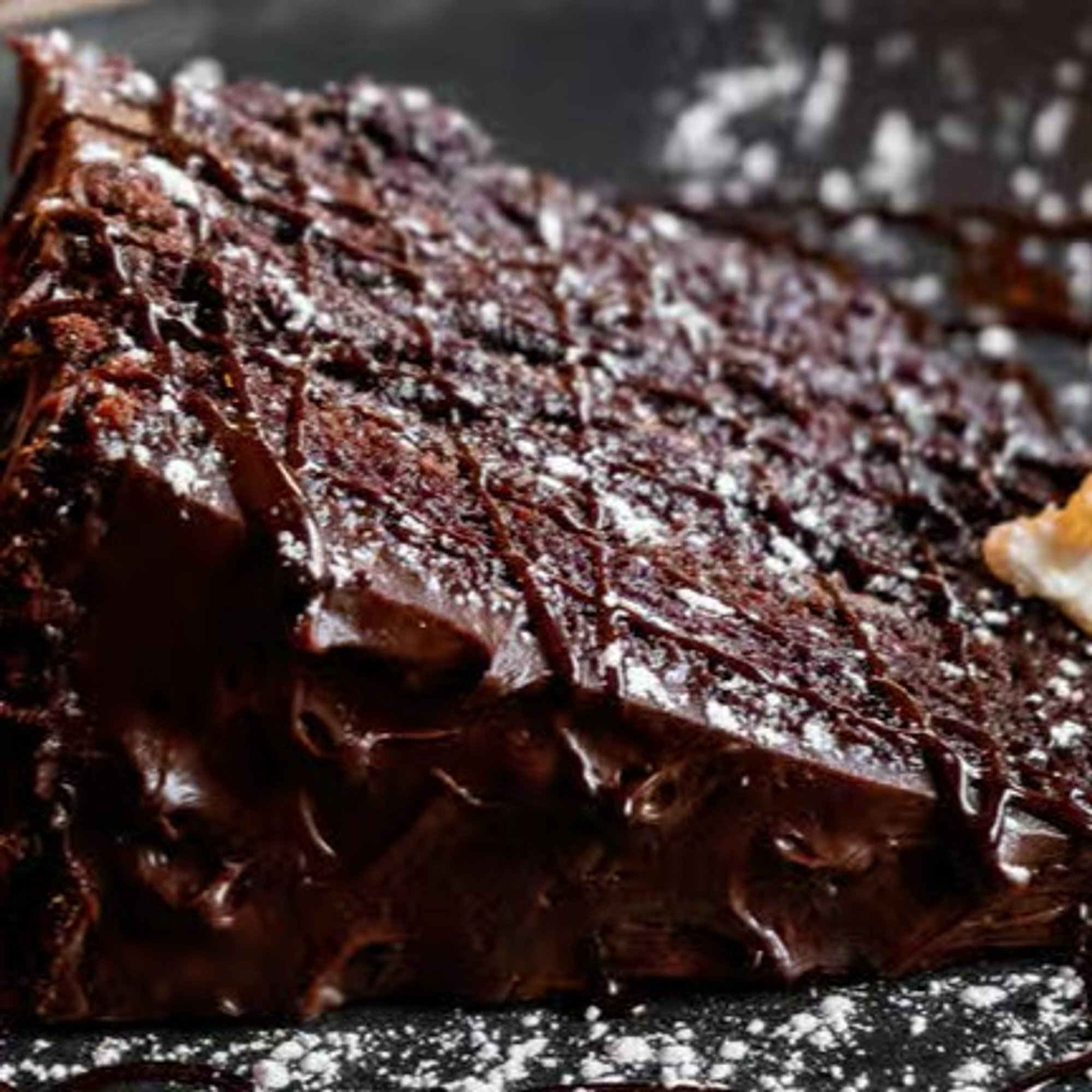 Four-Layer Chocolate Fudge Cake