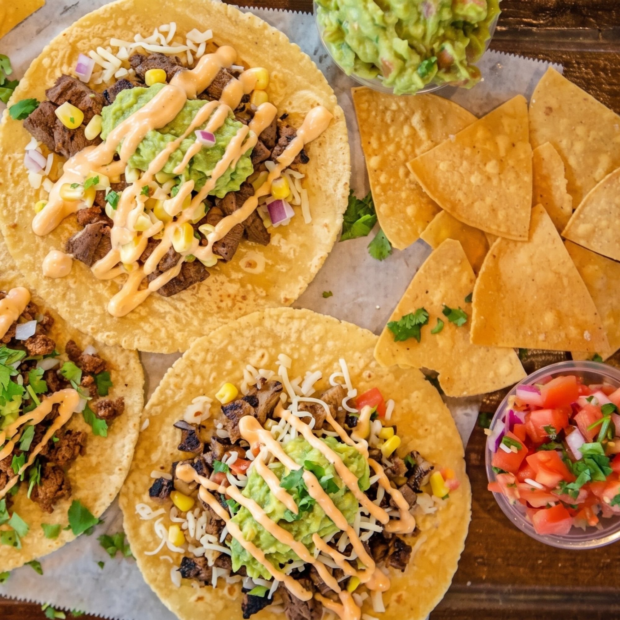 3 Carne Asada Tacos