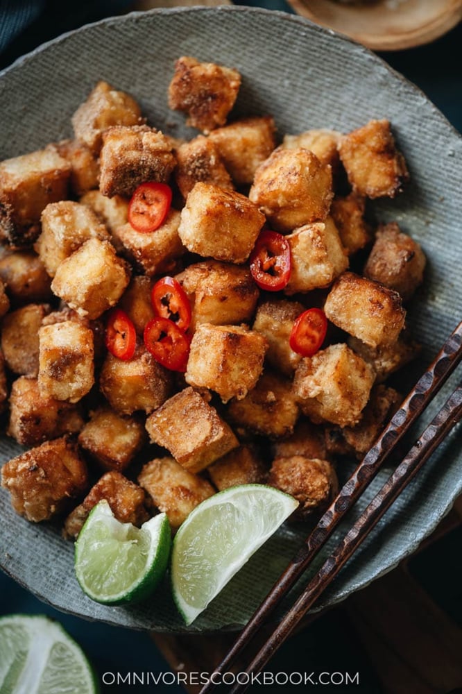 Salty Pepper Tofu (Large)