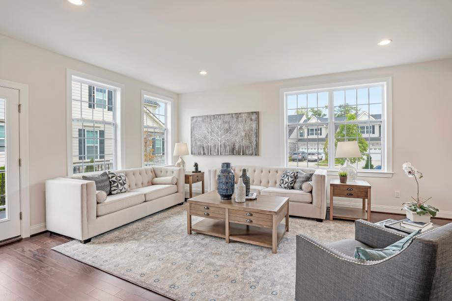 Keep your family close with this open concept living space