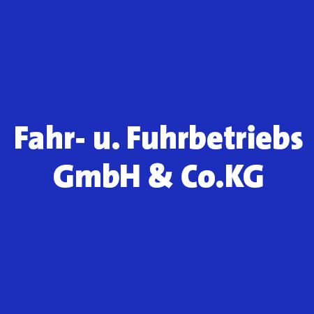 Logo von Fahr- und Fuhrbetriebs GmbH & Co. KG