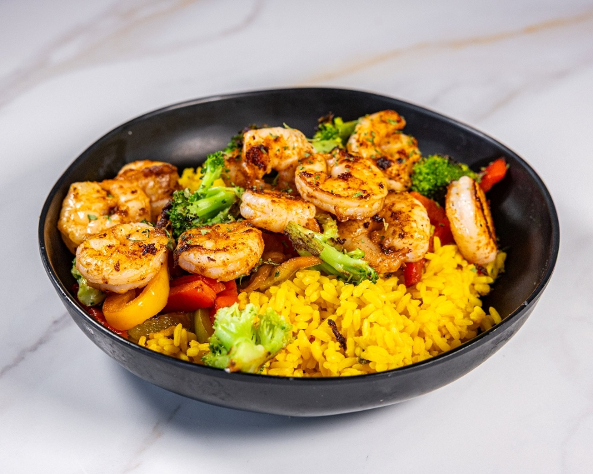 SHRIMP RICE BOWL