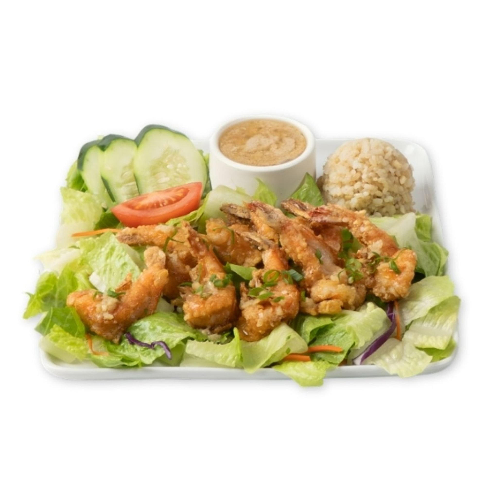 Lighter Garlic Shrimp
