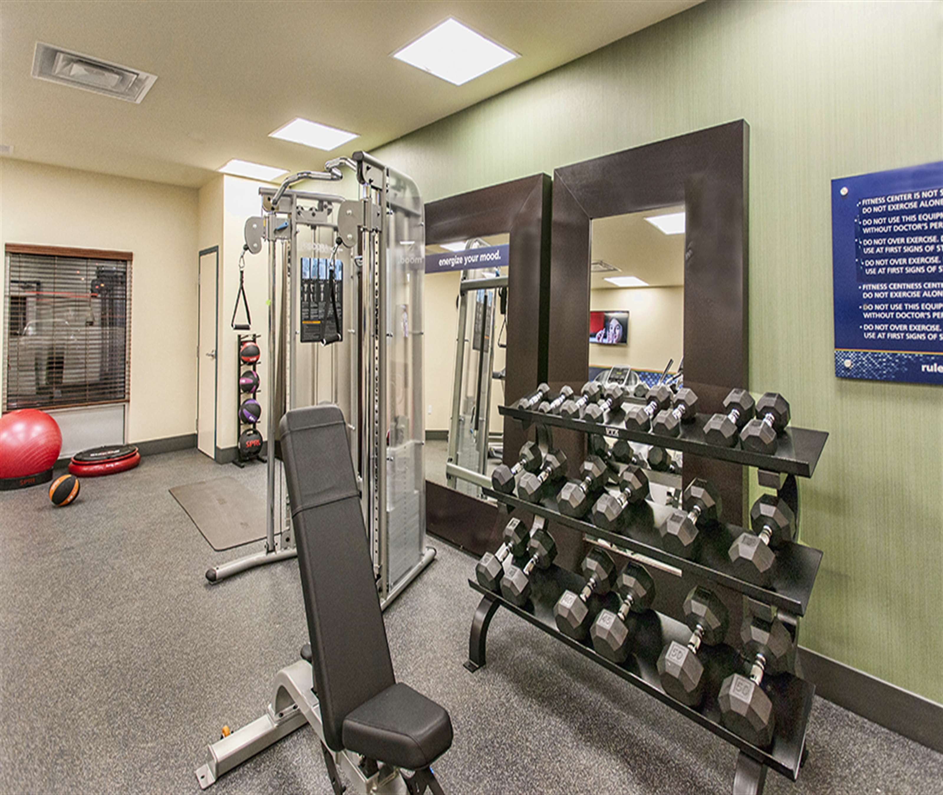 Health club  fitness center  gym