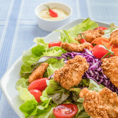 Crispy Chicken Salad