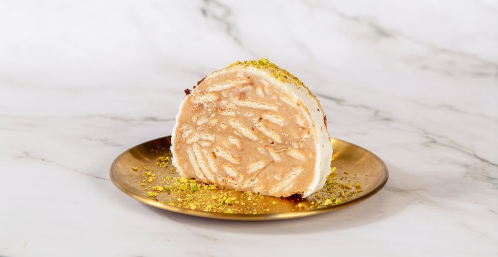 White Lazy Cake / ليزي كيك أبيض