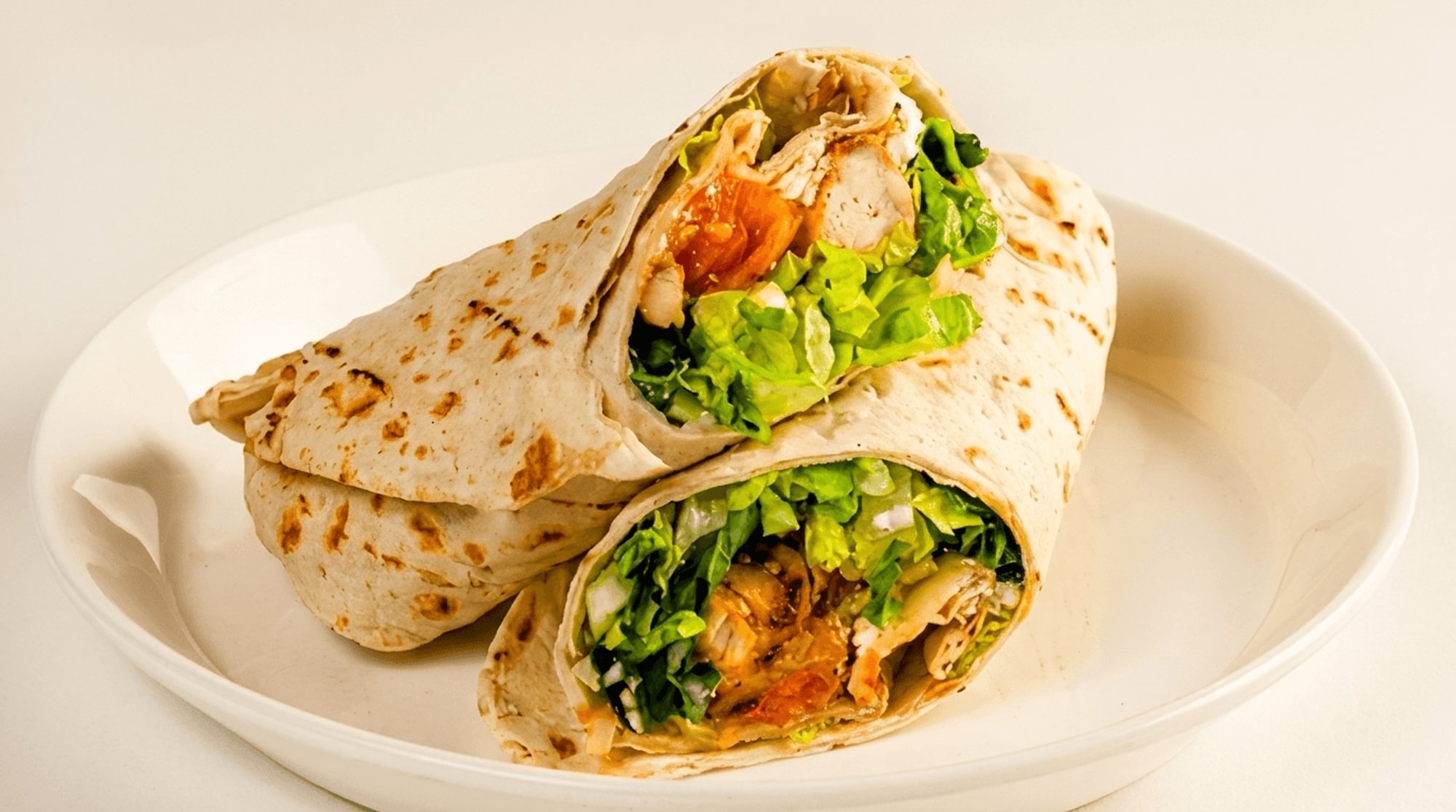 Chicken Shawarma & Fries Wrap