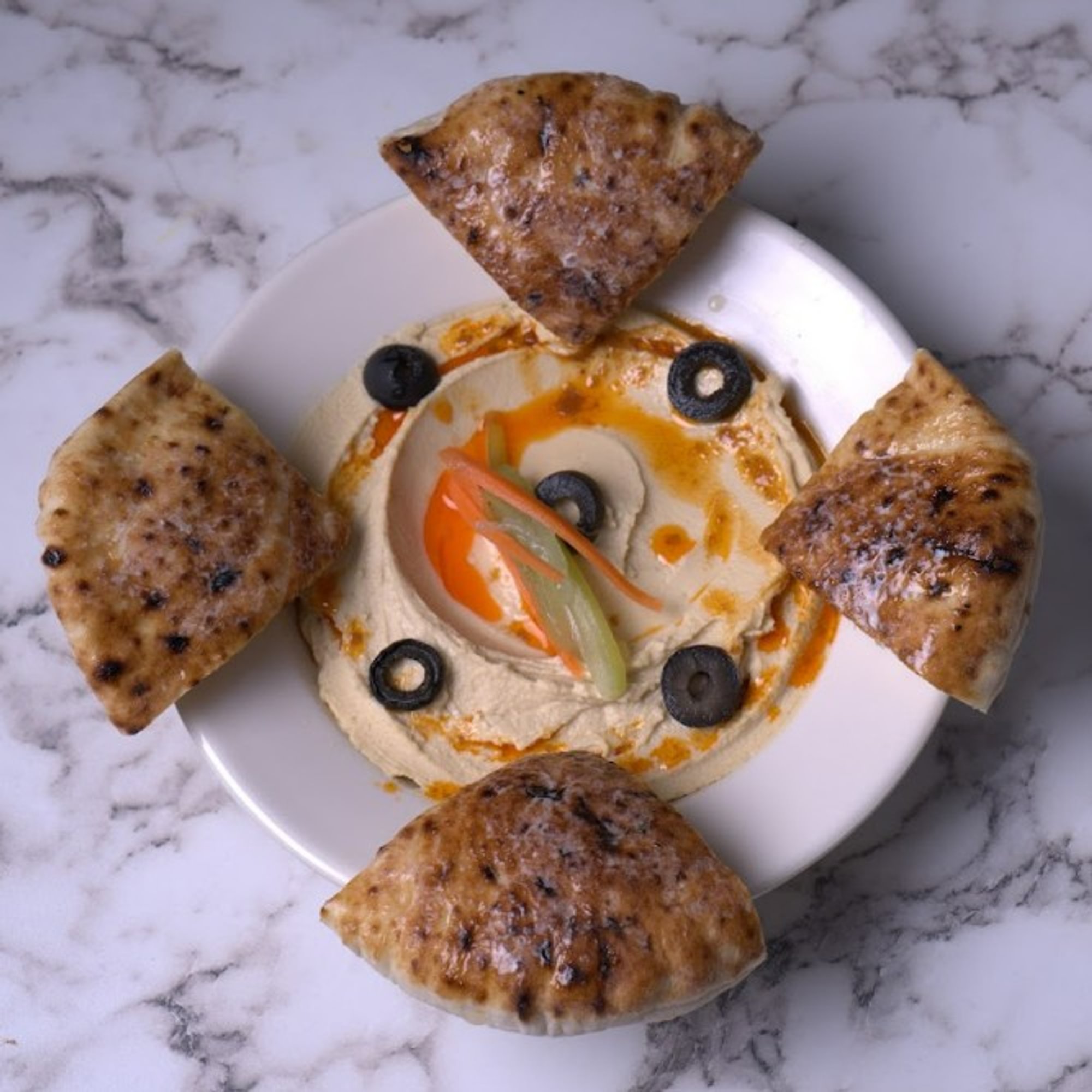 Garlic Hummus (V, NF)