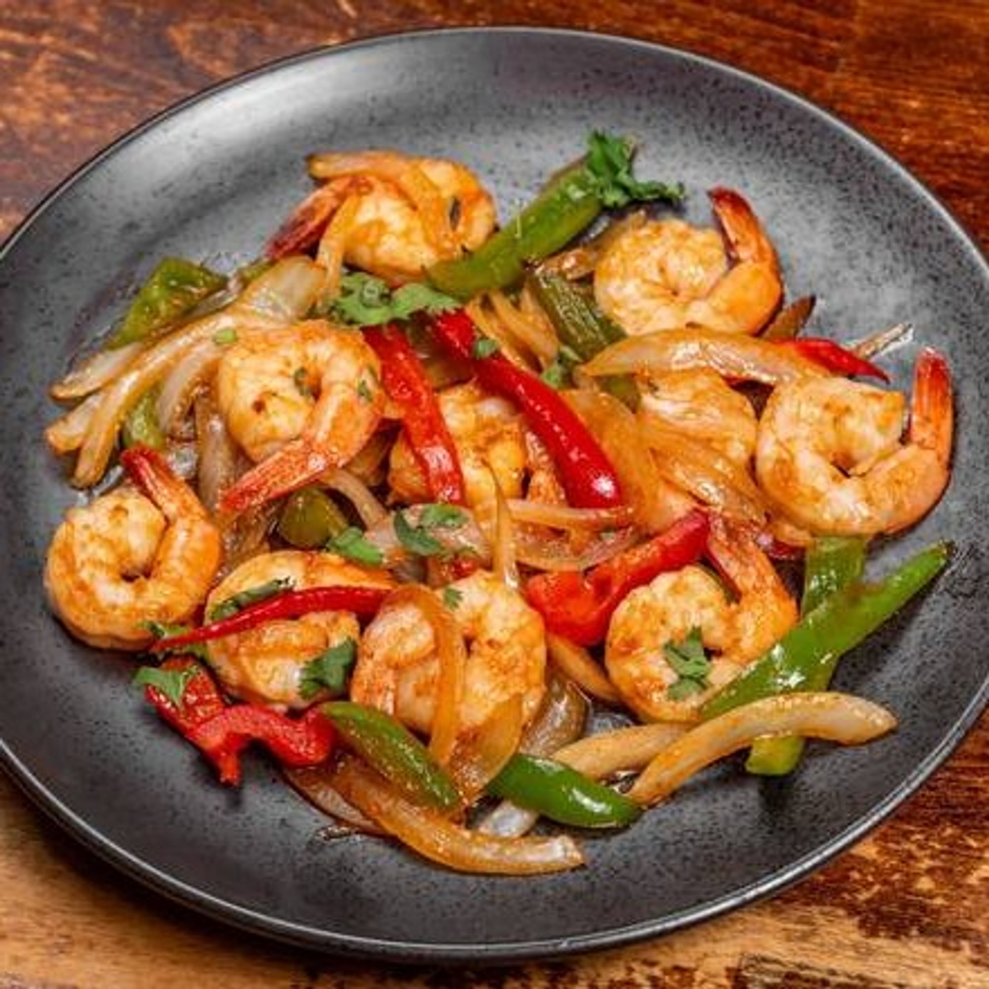 Camarones Enchilados (Shrimp in Spice Sauce)