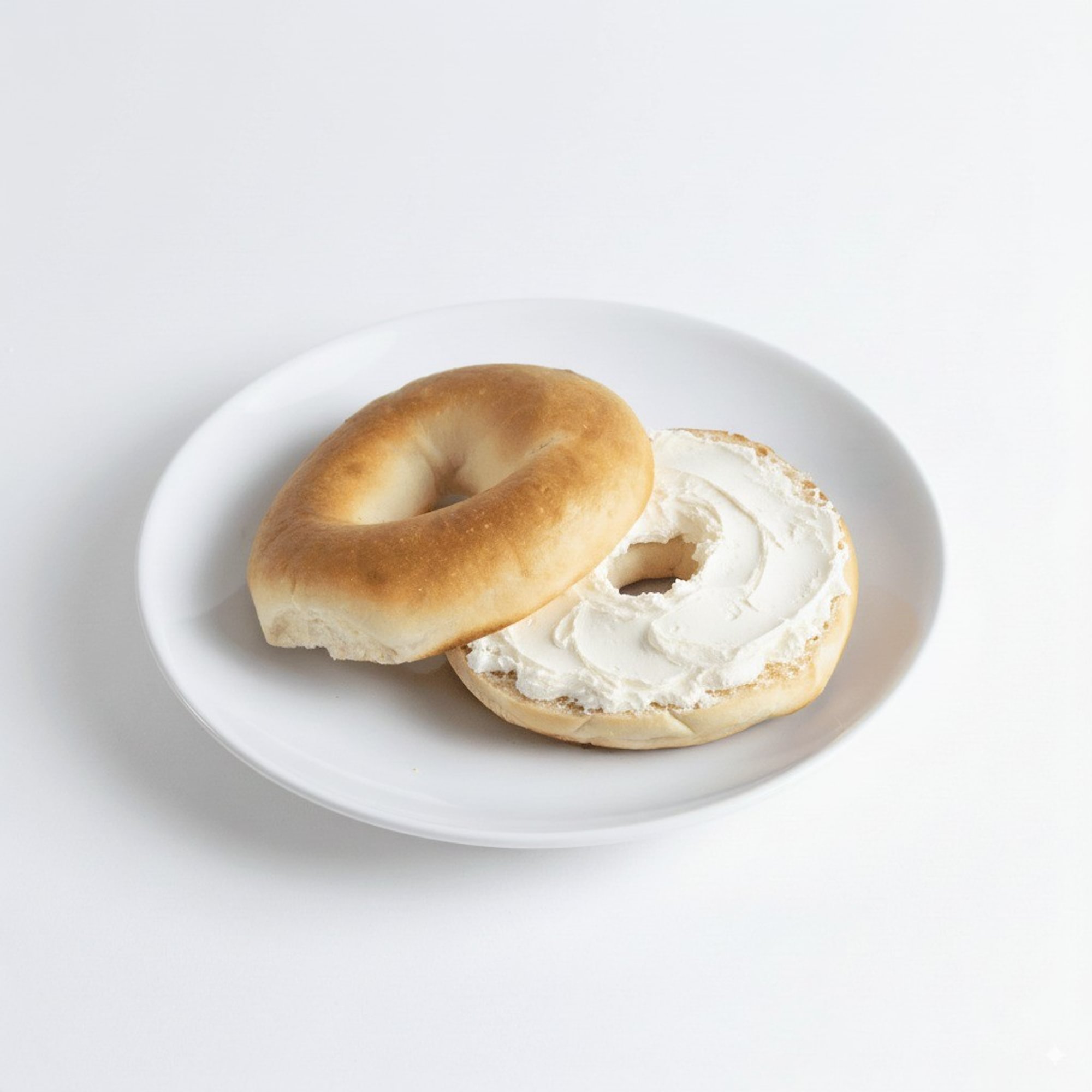 Bagel with Plain Cream Cheese