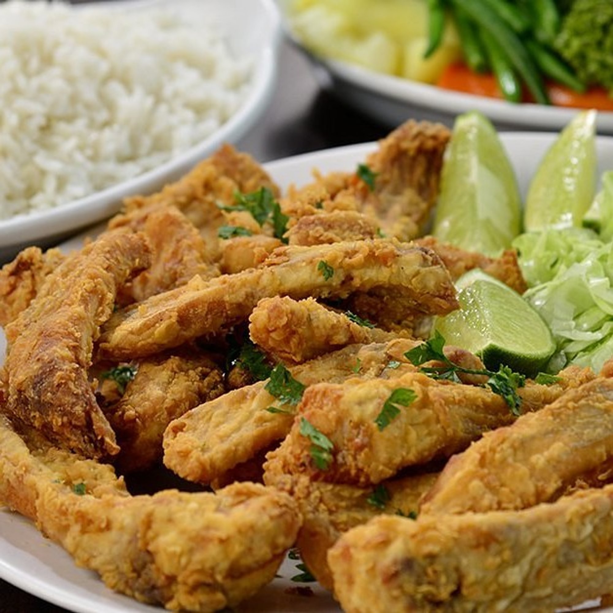 Tilapia PF / Quentinha de Tilapia Frita