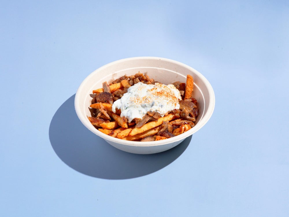 Pork Gyro Fries