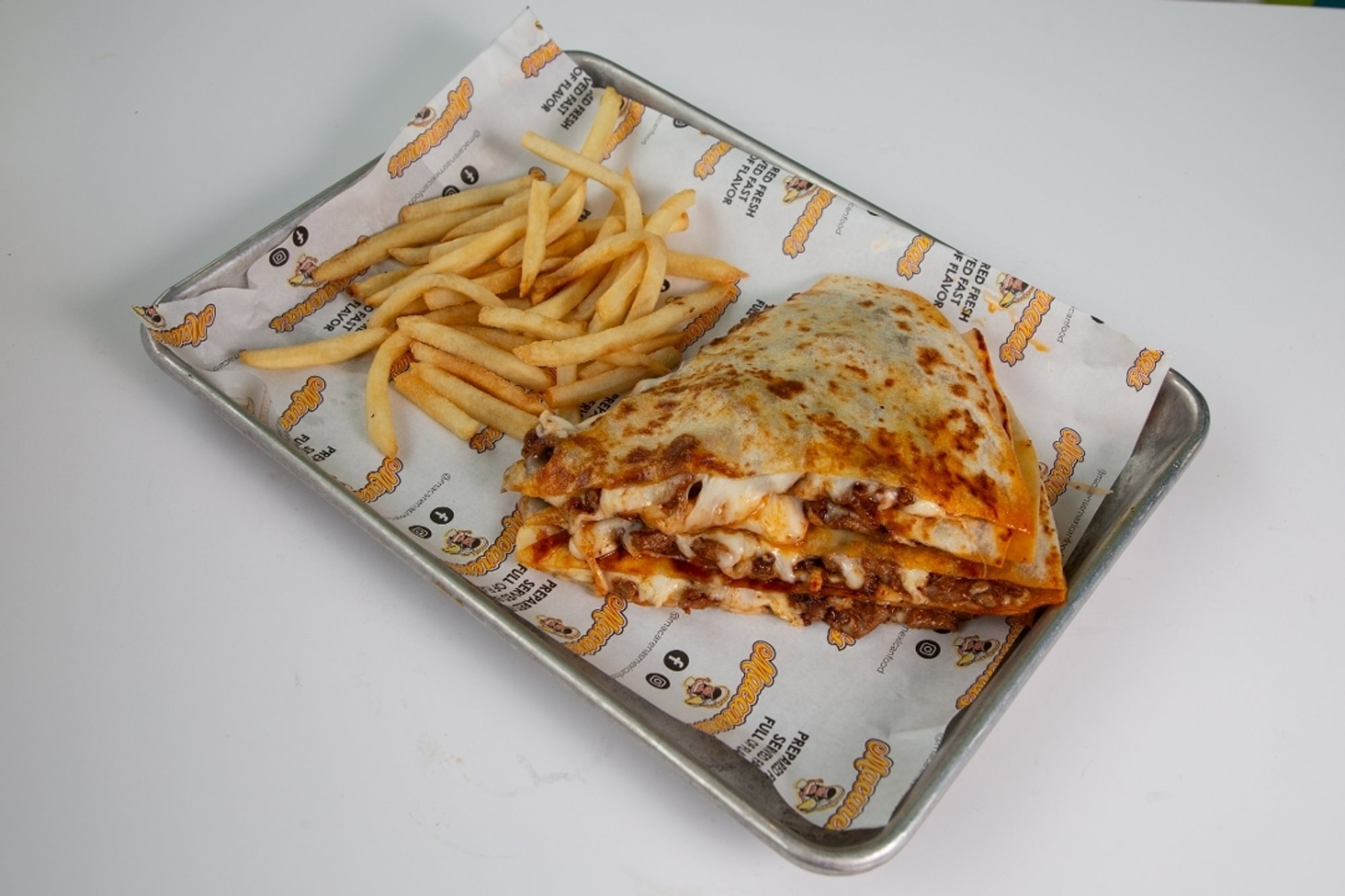 Carne asada (steak) quesadilla
