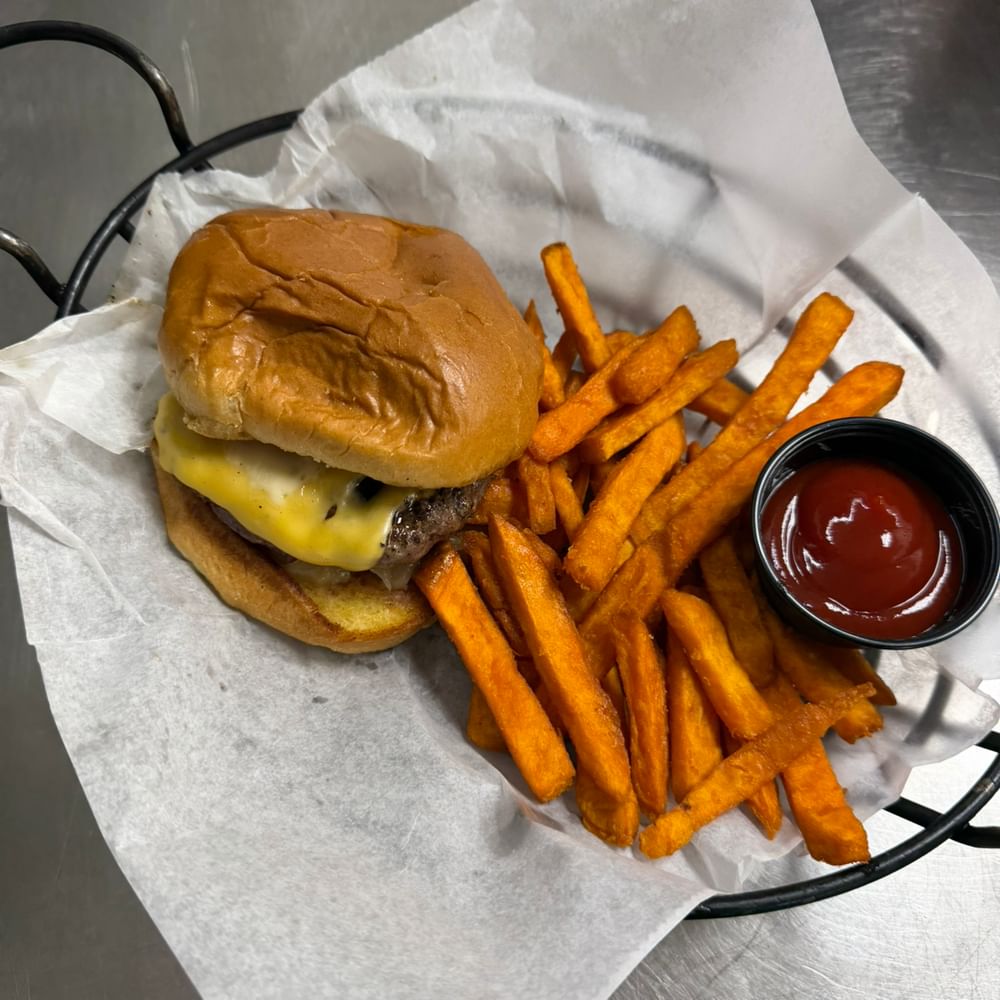 Kid cheeseburger