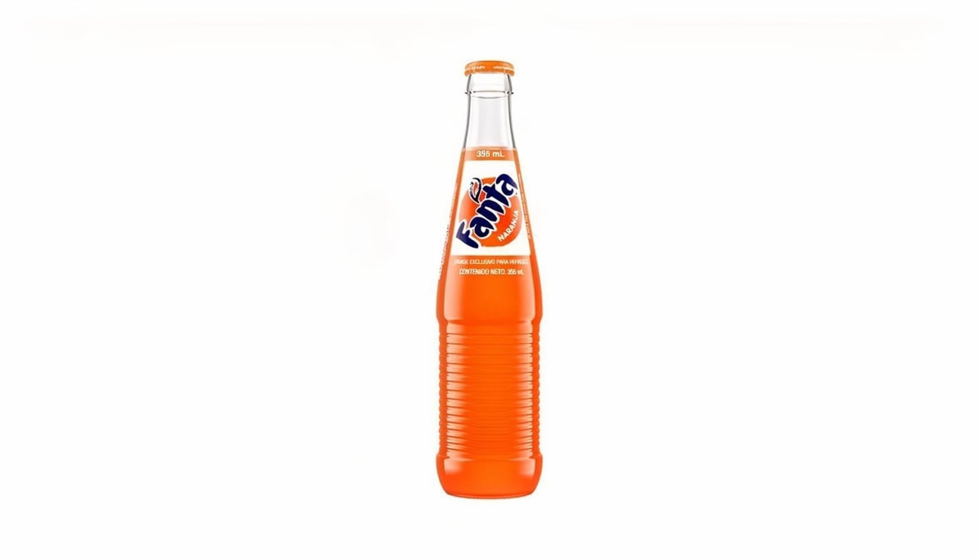 Fanta Orange De Mexico Glass 355 ML