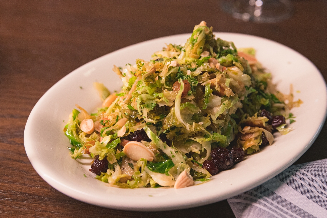 Shaved & Braised Brussels