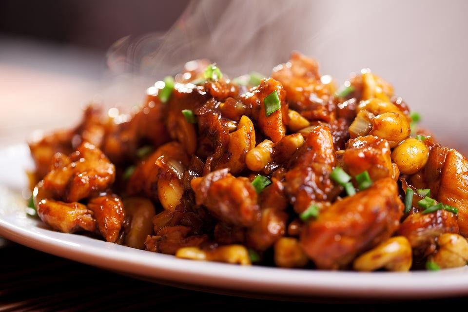 Cashew Chicken (Chicken Dil Se)