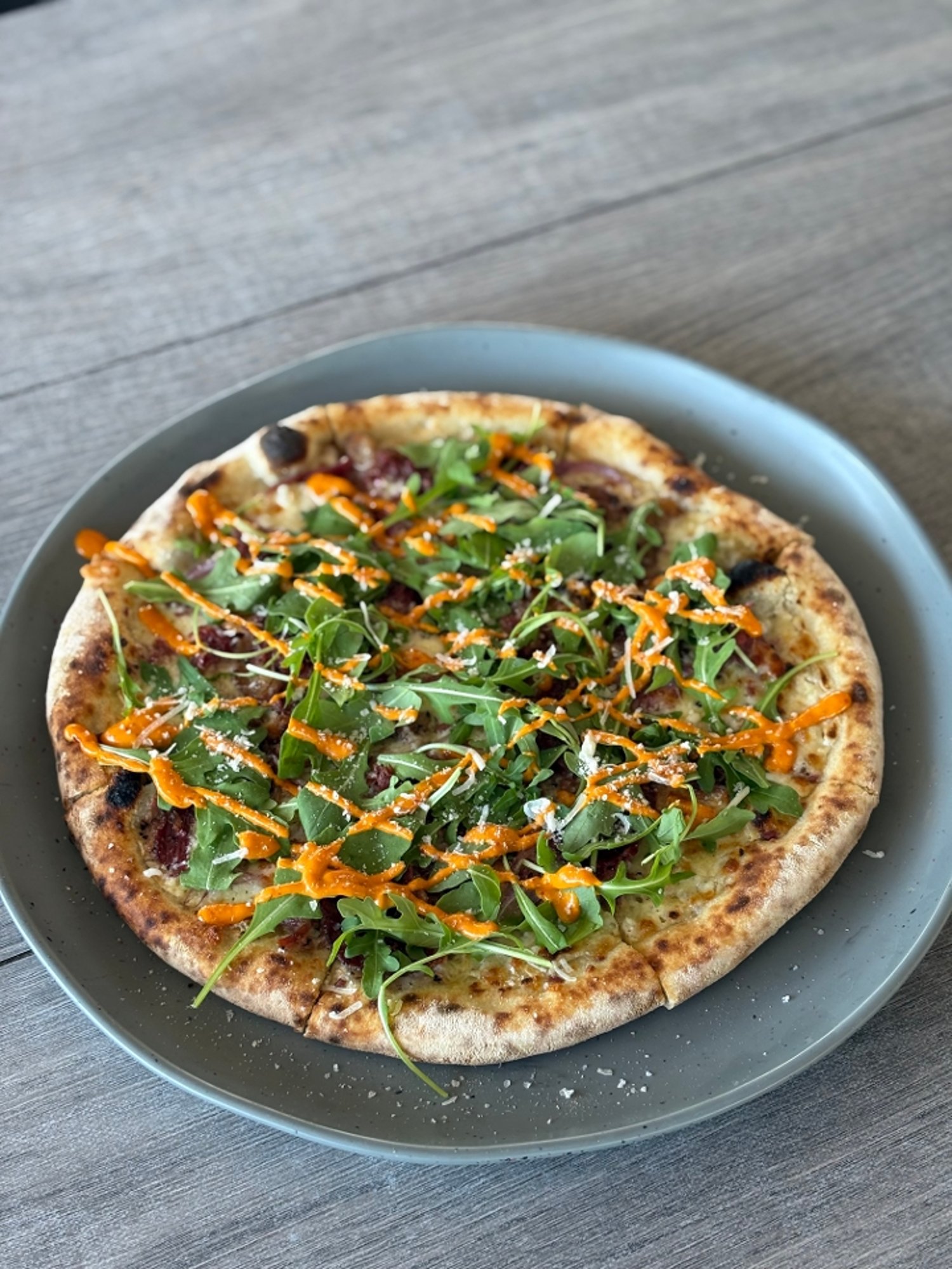 Pastrami & Provolone Pizza