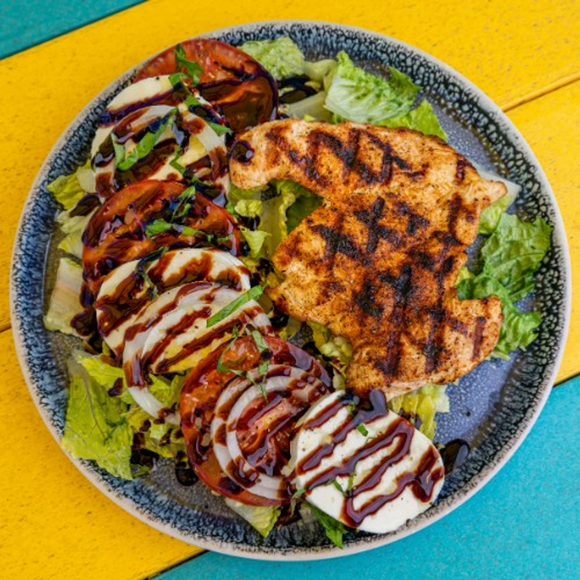 Chicken Caprese Salad