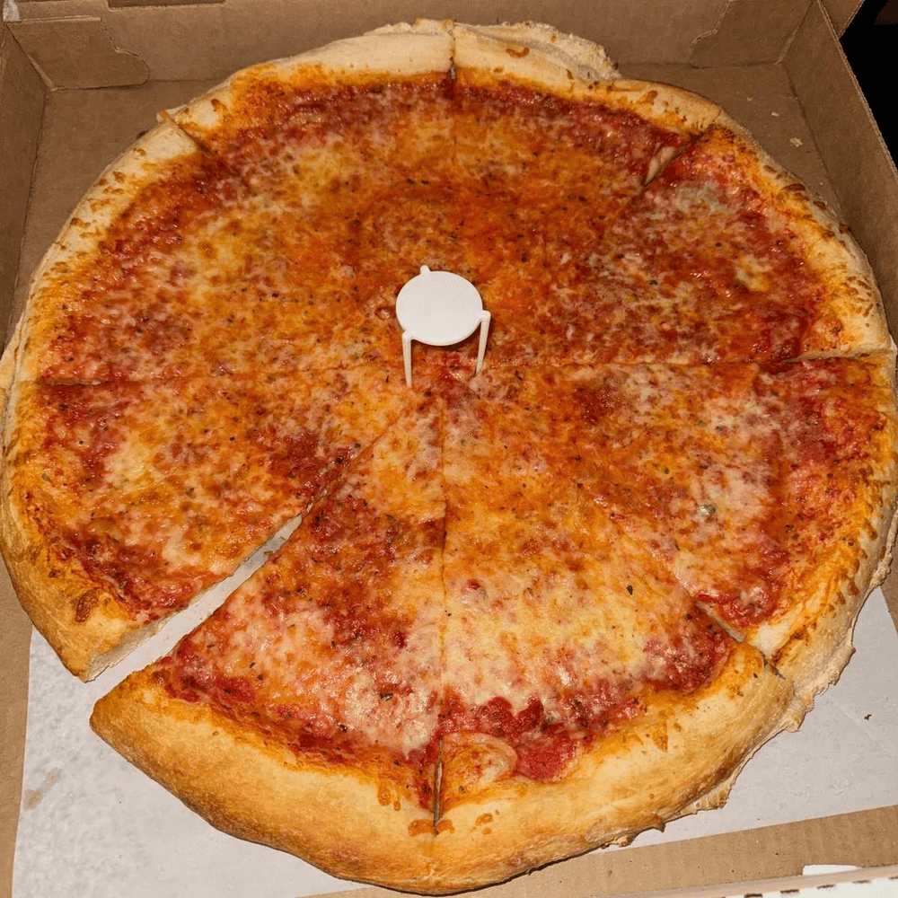 Round Pizza Is 18"