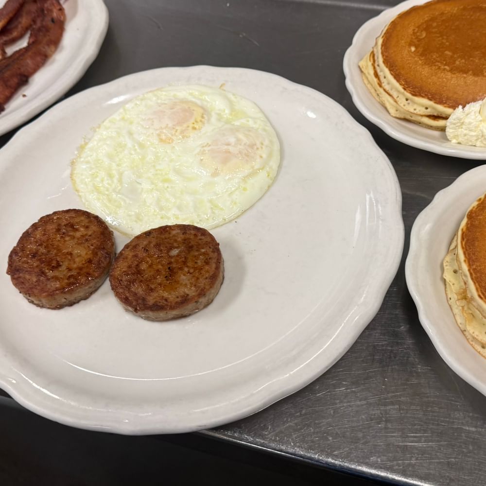 Turkey Sausage & Eggs