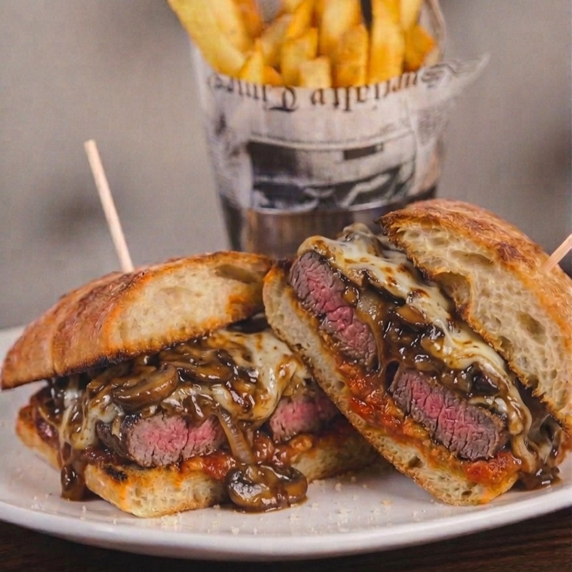 Overloaded Cheese Filet.