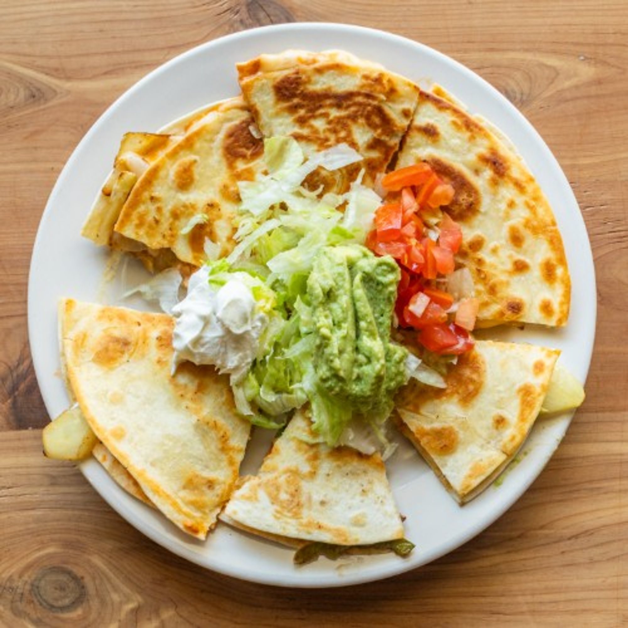 Two Chicken Quesadillas