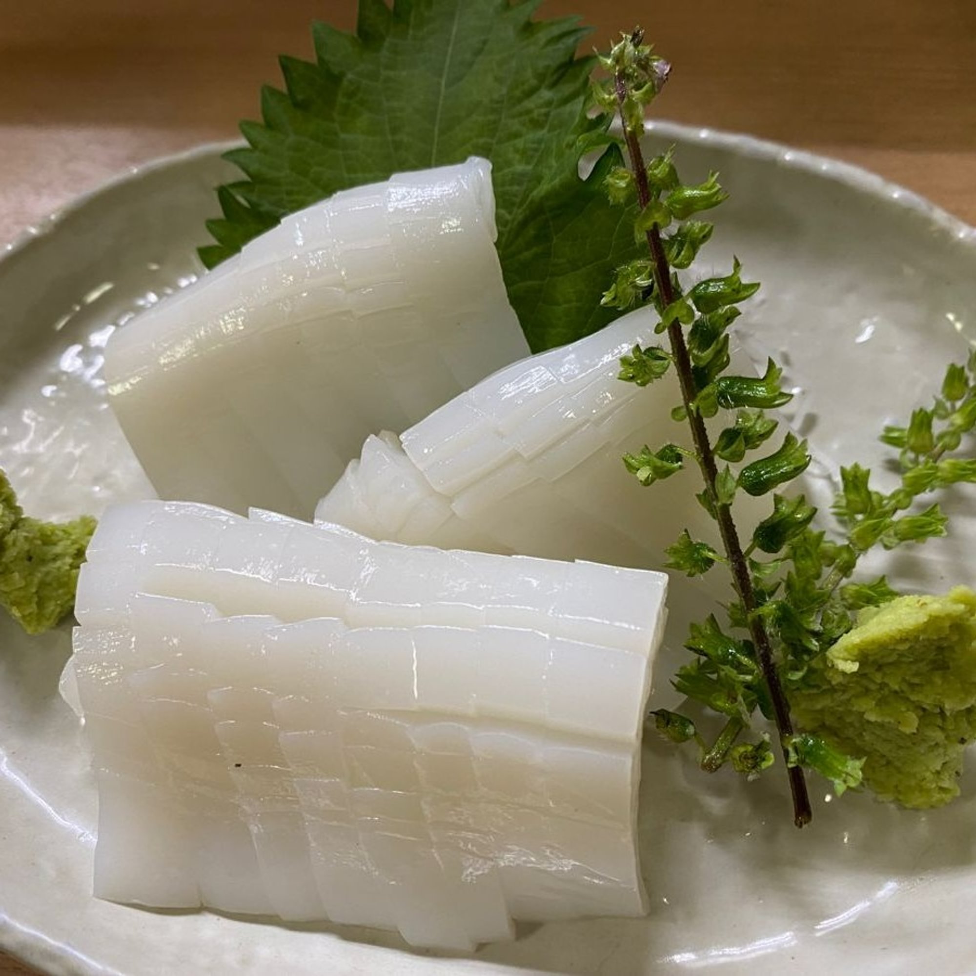 Squid Sashimi
