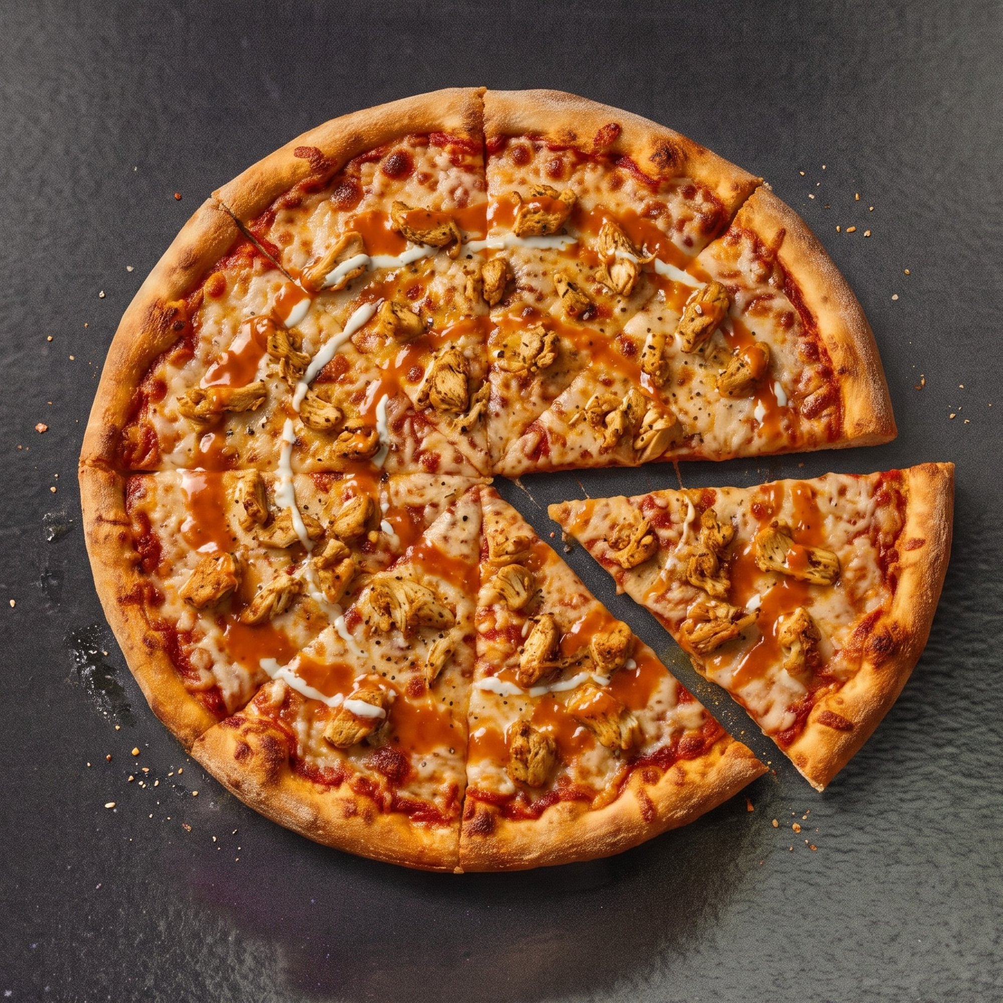 Buffalo Chicken Pizza (L)