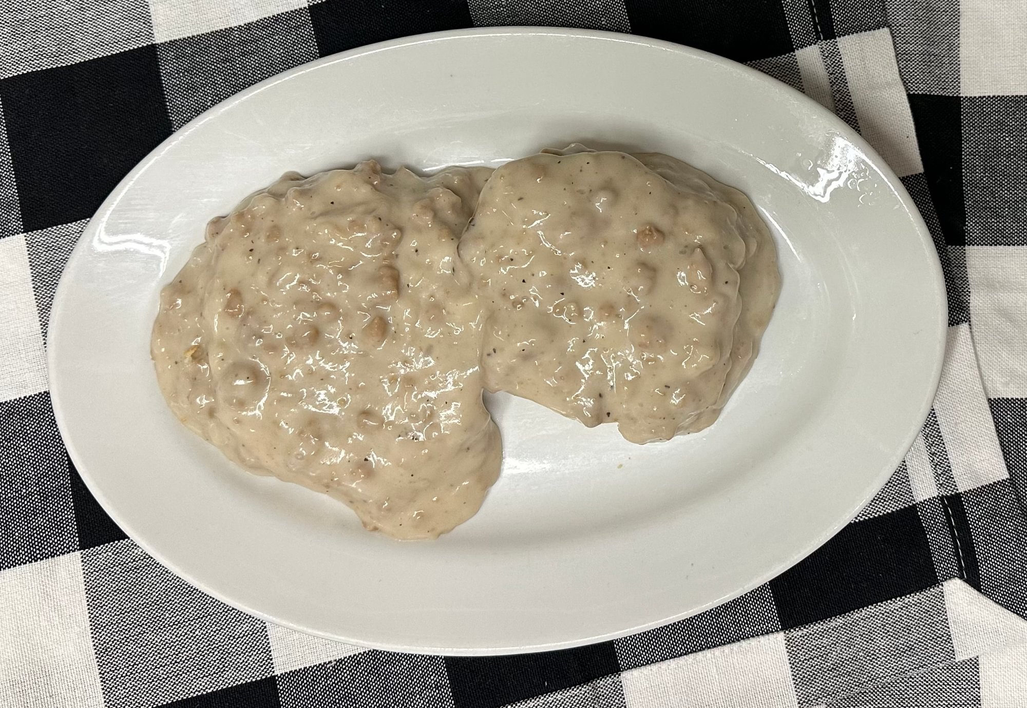 Biscuit and Sausage Gravy