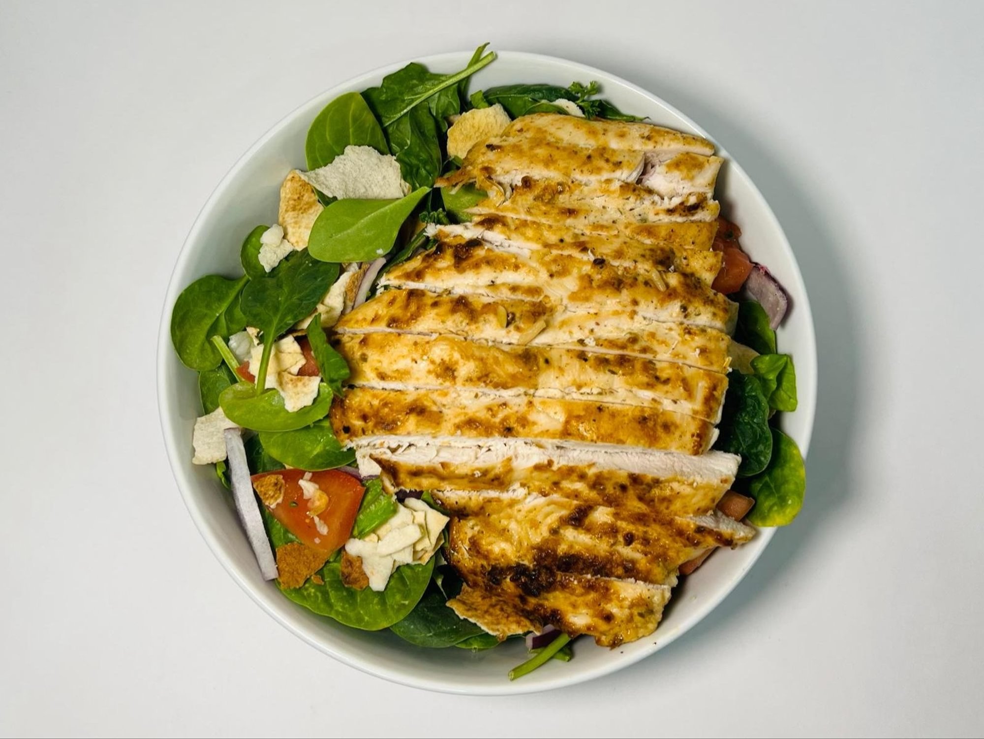 Chicken Cream Chops Bowl