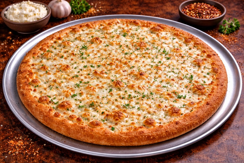 16" White Pie