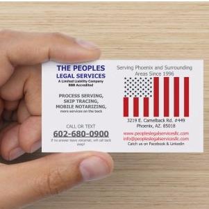 THE PEOPLES LEGAL SERVICES Logo