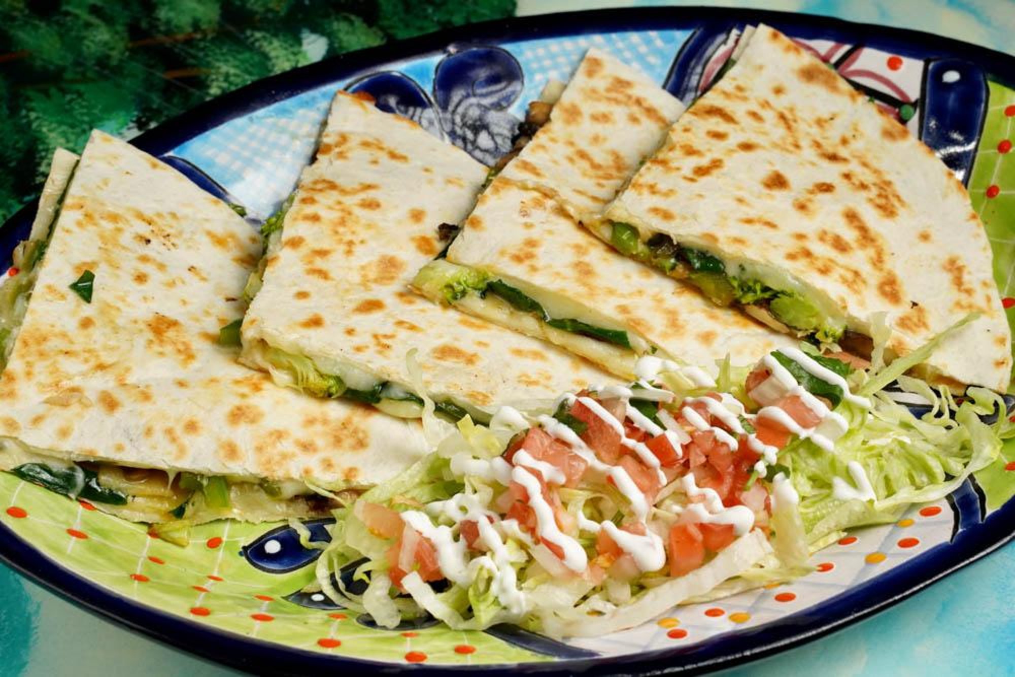 Vegetarian Quesadillas