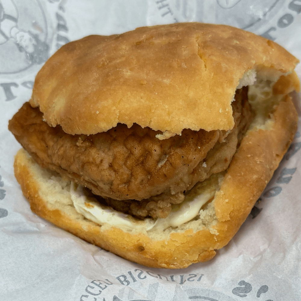 Fried Pork Chop Biscuit