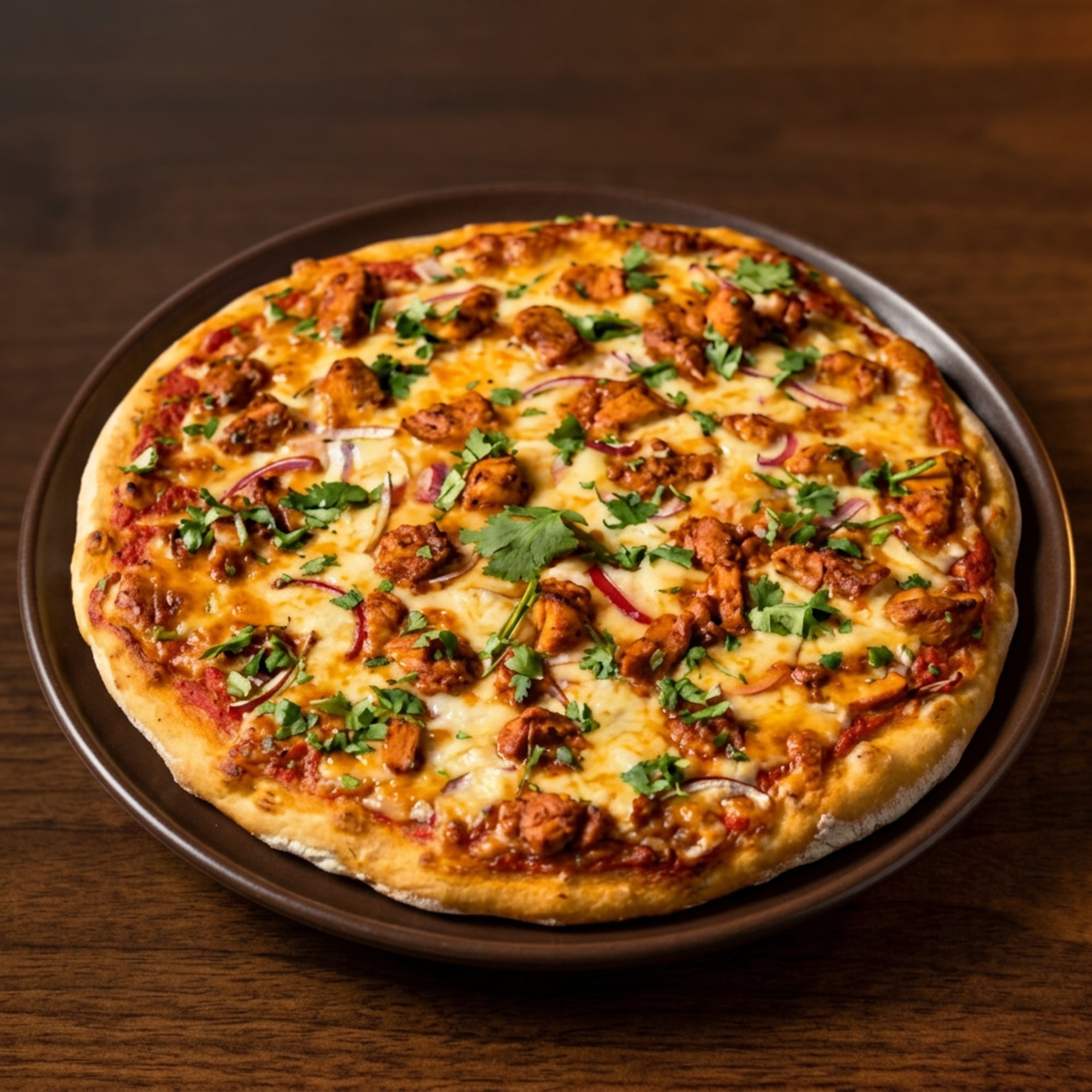 Butter Chicken Pizza