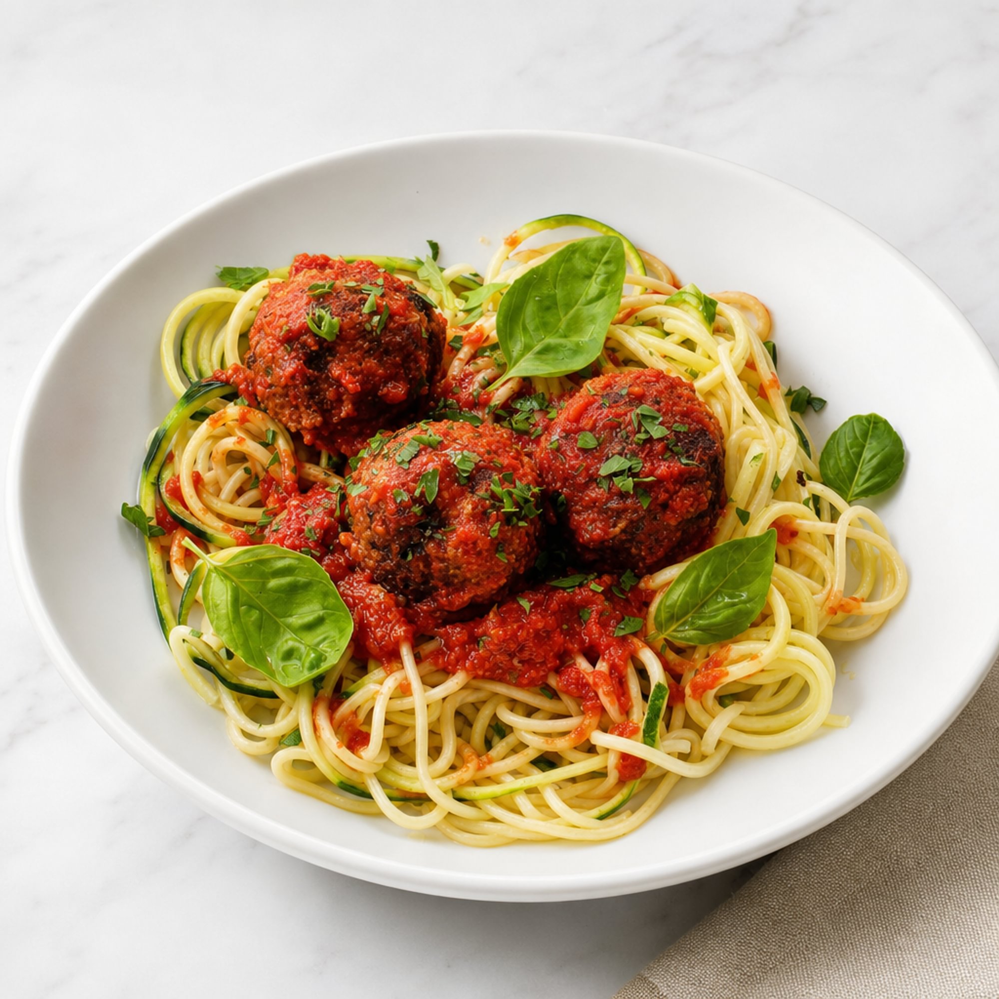 Spaghetti and Meatballs