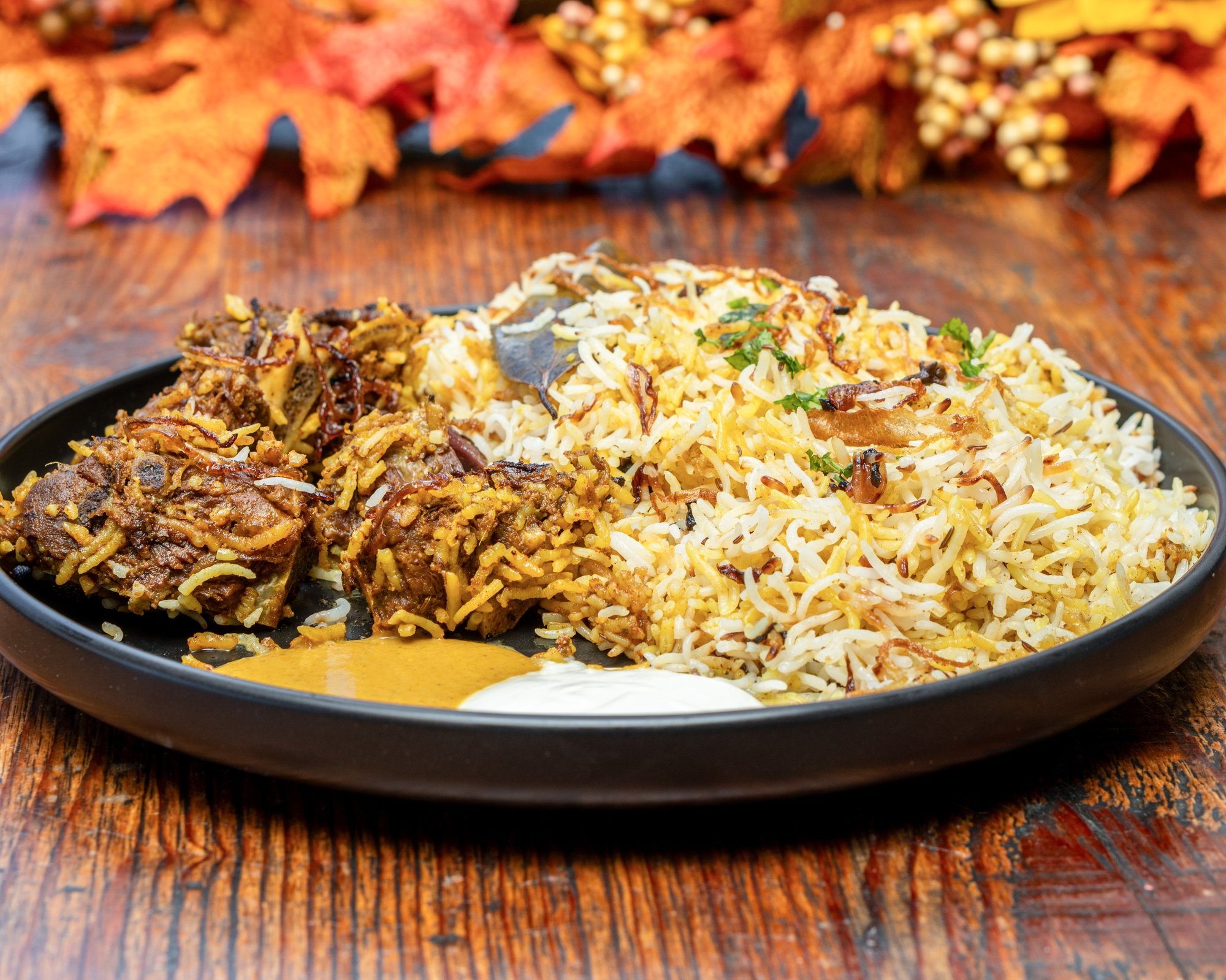 Goat Dum Biryani