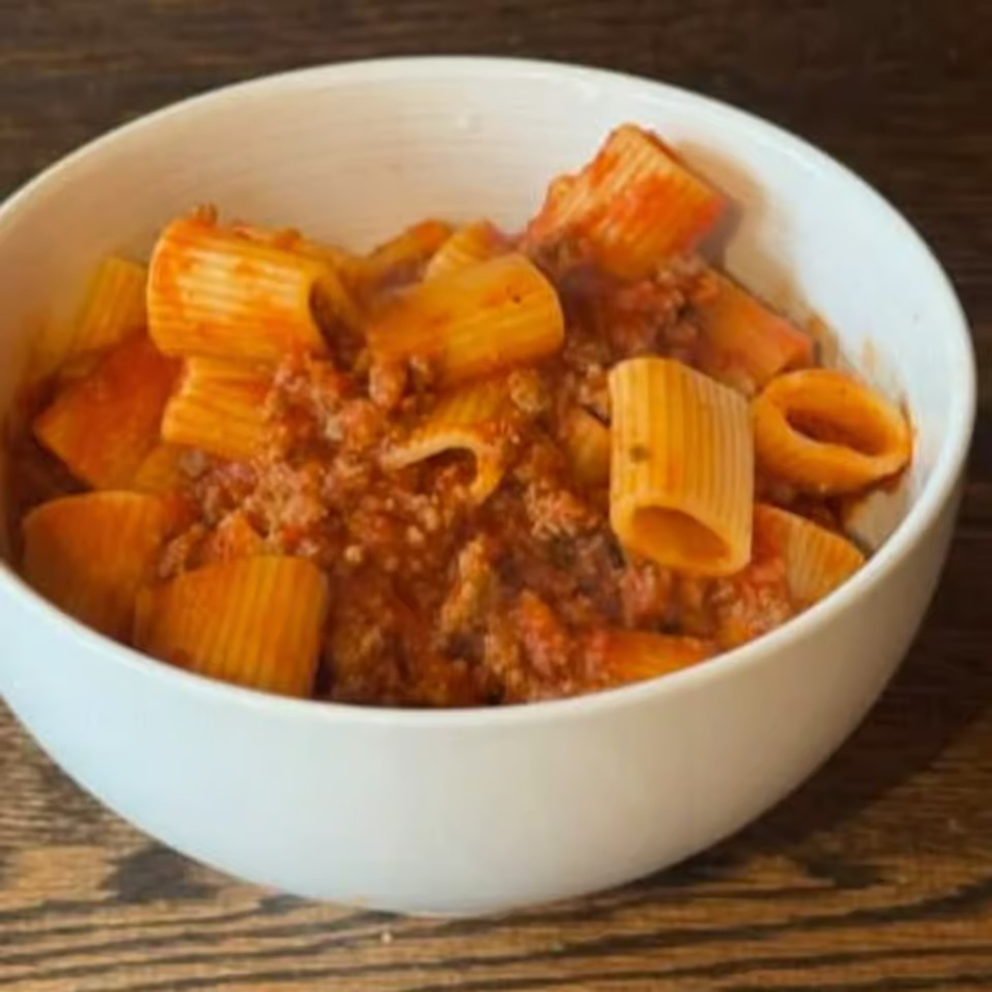 Rigatoni Meat Sauce