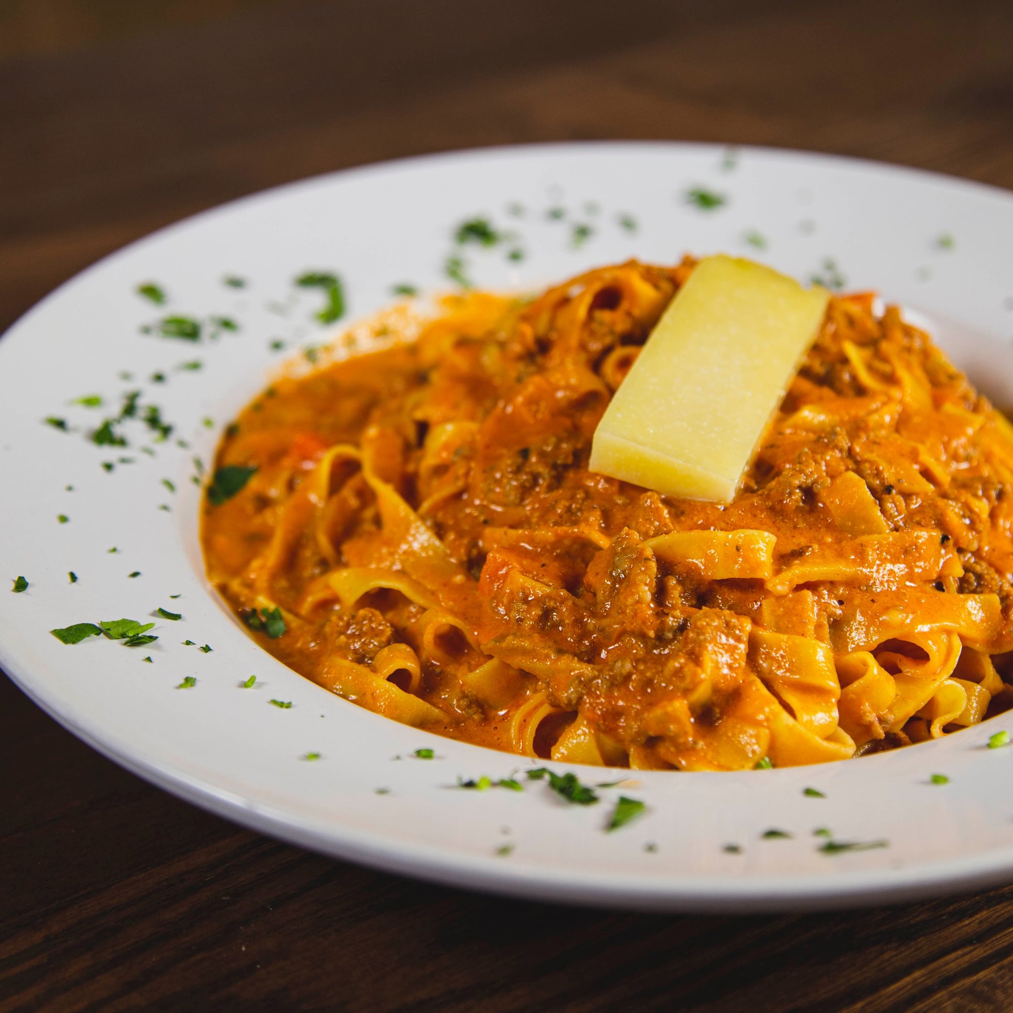 Fettuccine Bolognese-D