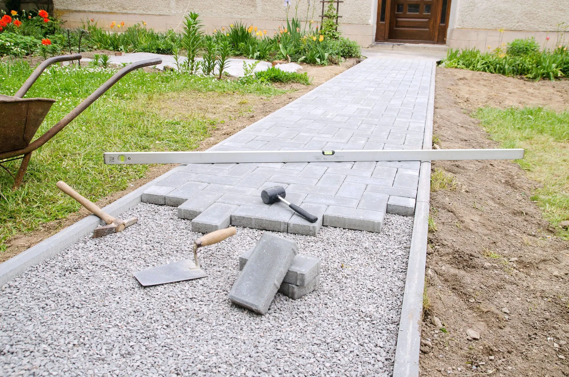 Paver Sidewalks