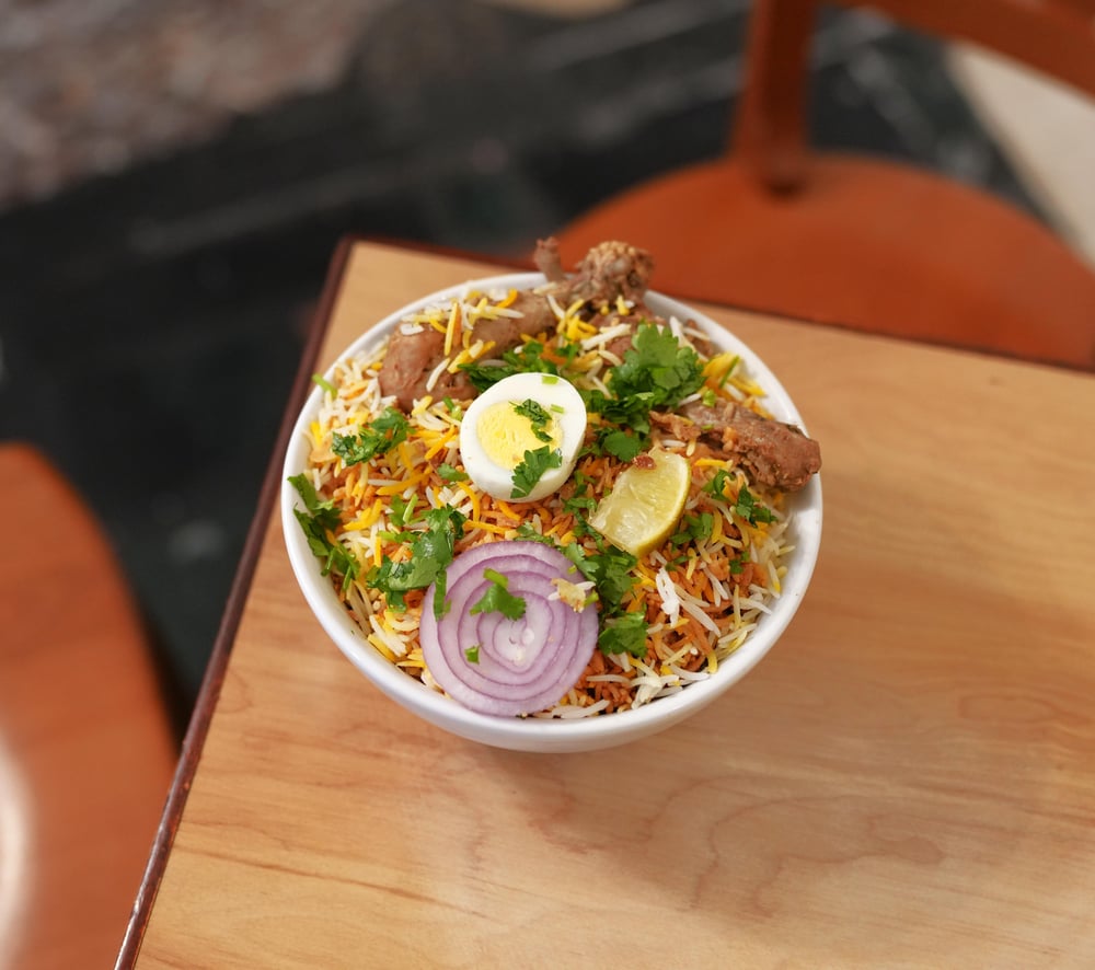 Hyderabadi Chicken Dum Biryani