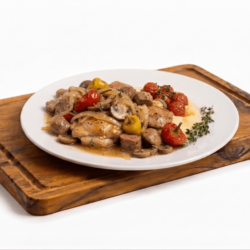 Chicken Scarpariello Lunch