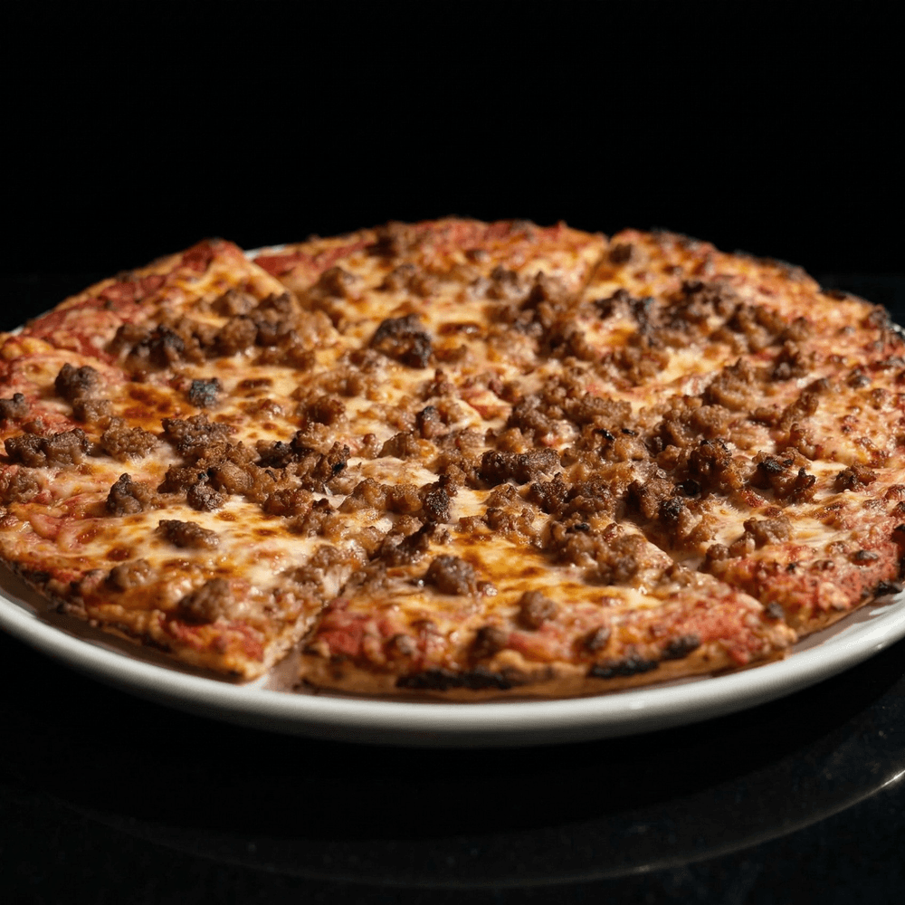Create Your Own Ground Beef Pizza