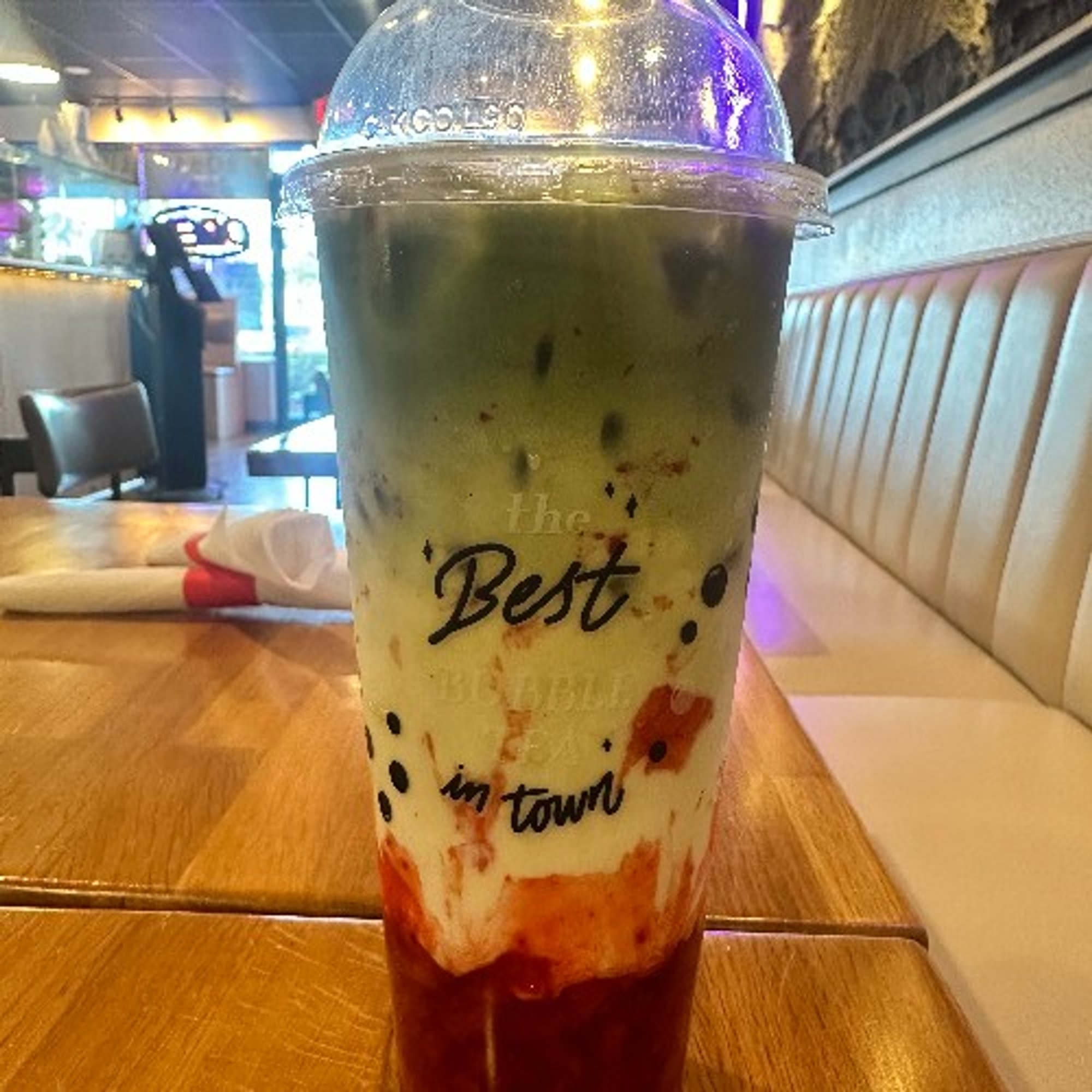 Matcha Strawberry Latte