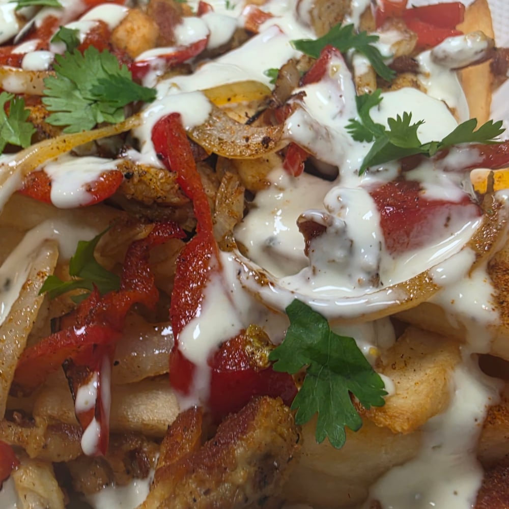 Loaded Fries with Chicken