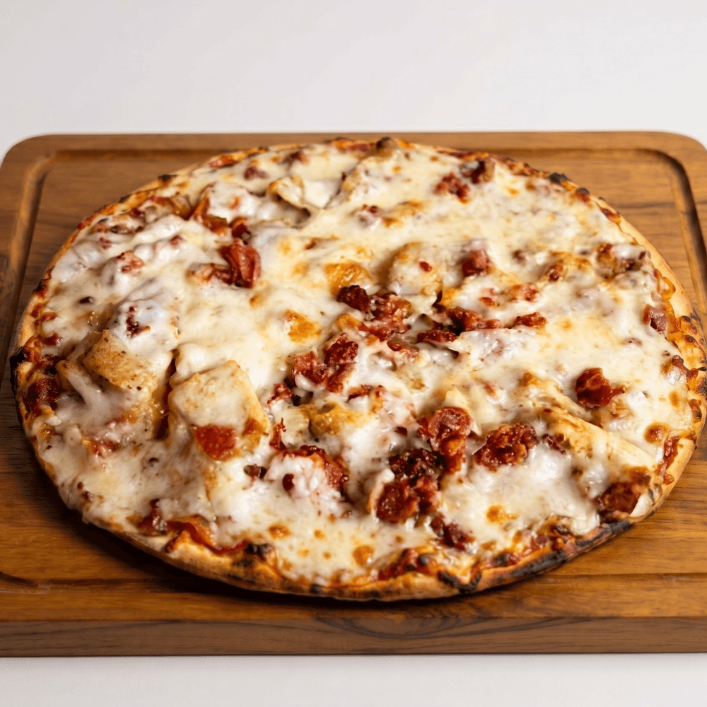 Chicken Bacon Ranch Pizza