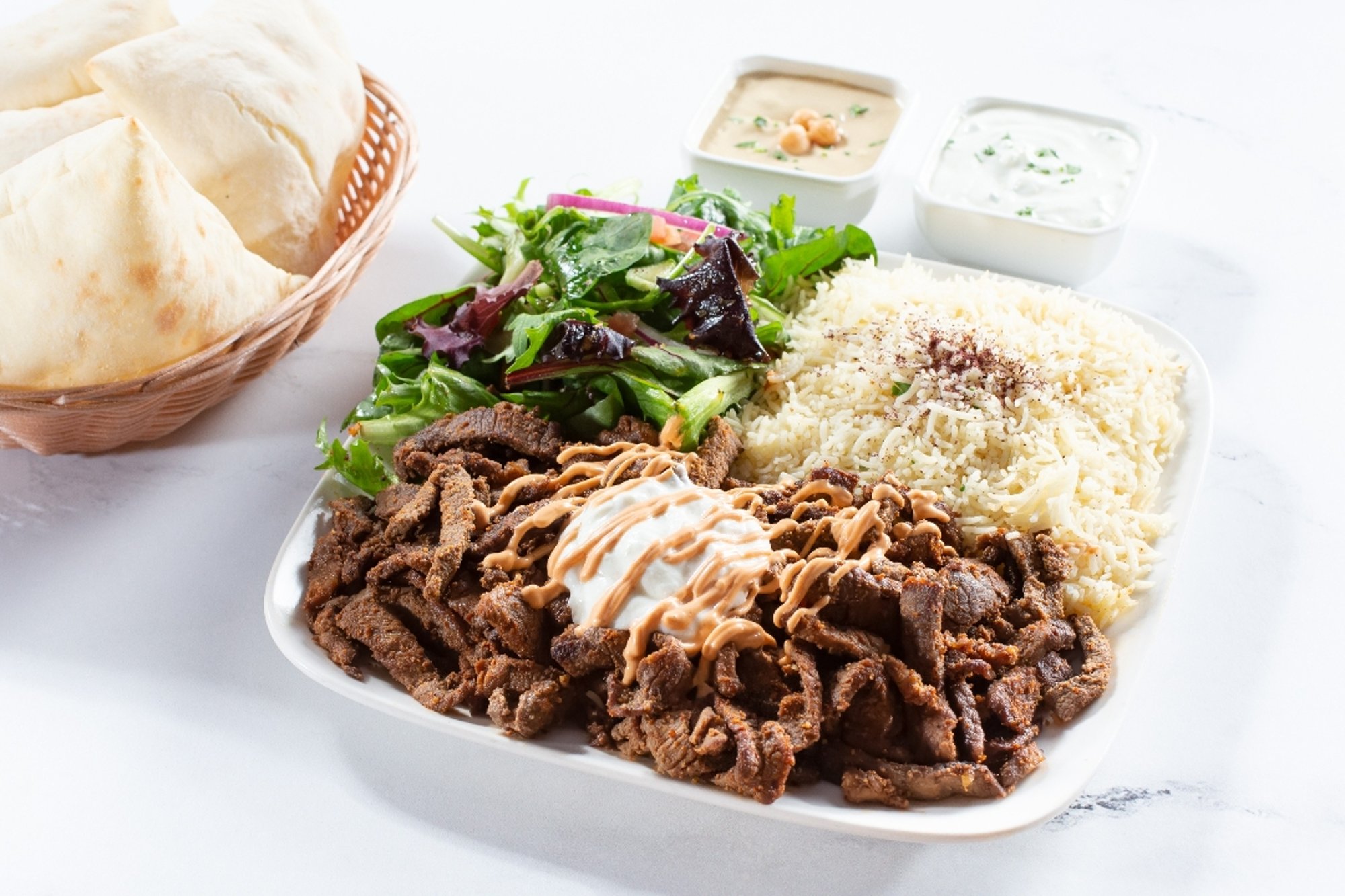 Beef Shawarma Plate