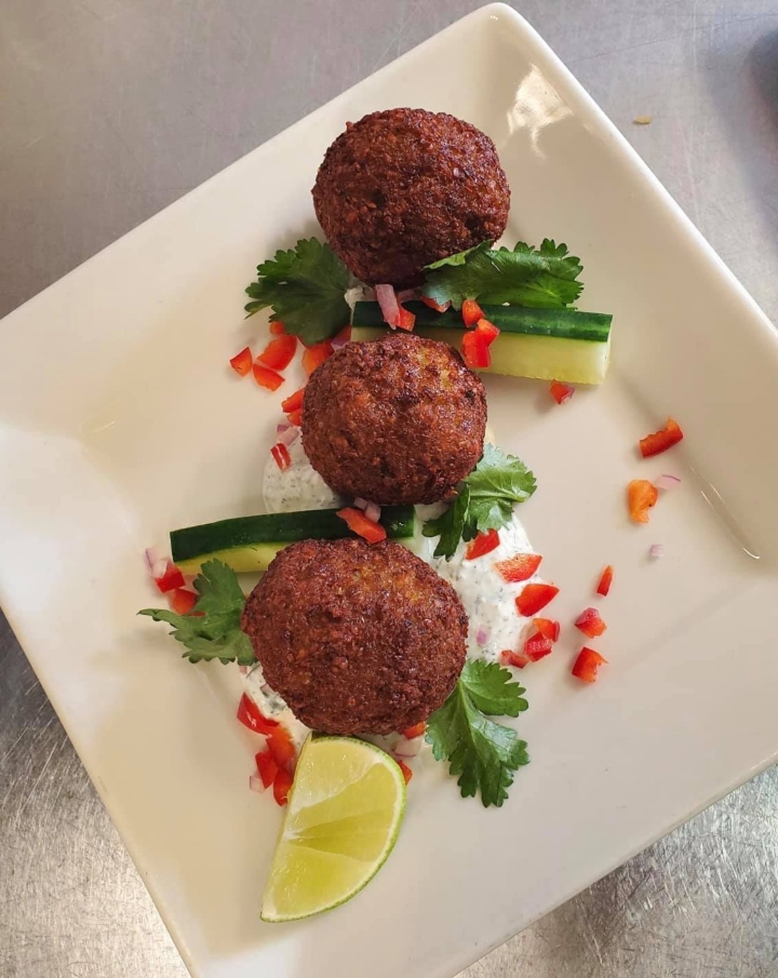Falafel With Tzatziki