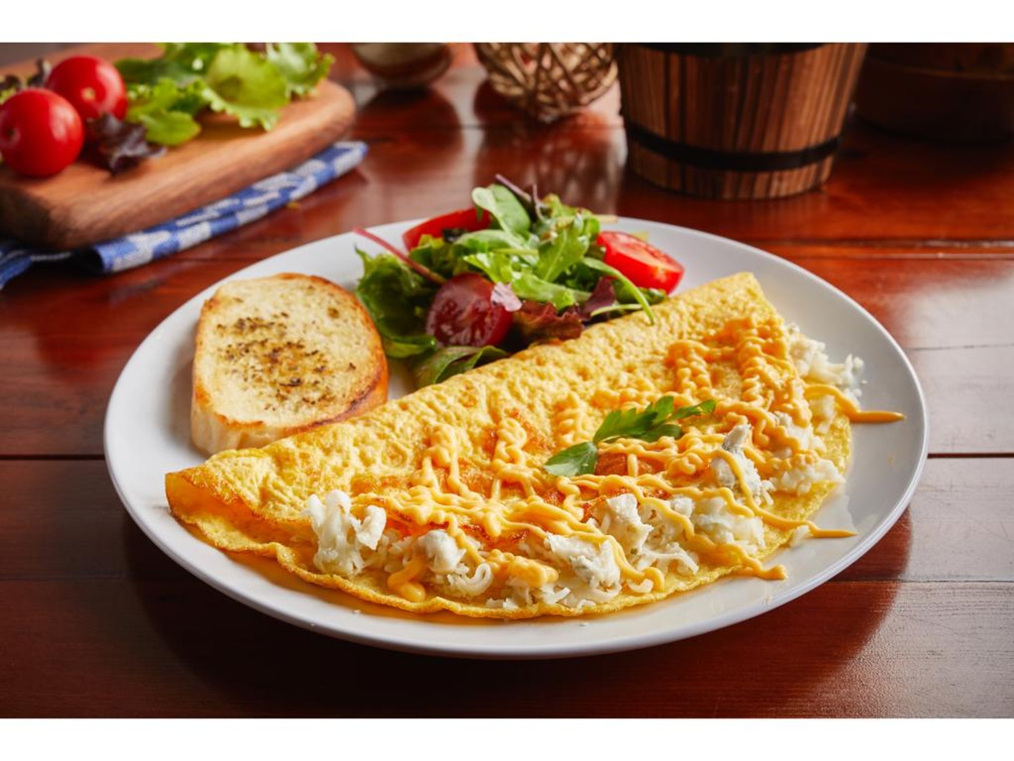 Bacon & Cheese Omelette